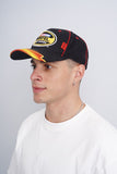 Gorro negro checkered flag sports Talla ONE SIZE 2