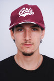 Gorro burdeo nike Talla TU 1