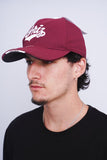 Gorro burdeo nike Talla TU 2