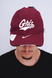 Gorro burdeo nike Talla TU 4