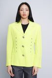Blazer verde fluor VERSACE JEANS COUTURE Talla 42 1