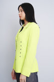 Blazer verde fluor VERSACE JEANS COUTURE Talla 42 2