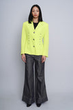 Blazer verde fluor VERSACE JEANS COUTURE Talla 42 4