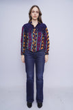 Blusa multicolor circle t Talla L 4
