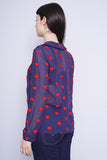 Blusa azul MODCLOTH Talla M 3