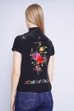 Blusa negro ESME Talla L 3