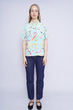 Blusa multicolor JENDO Talla L 4