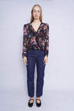 Blusa multicolor L' AGENCE Talla M 4