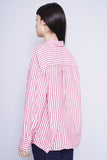 Blusa blanco/rosado BANANA REPUBLIC Talla XL 3