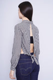 Blusa blanco/negro KENDAL+ KYLIE Talla M 3