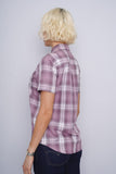 Blusa escocesa rosado Dickies Talla S 3
