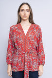 Blusa multicolor MAX STUDIO Talla L 1