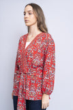 Blusa multicolor MAX STUDIO Talla L 2