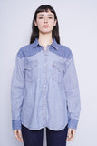 Blusa denim celeste HARLEY DAVIDSON Talla L 1