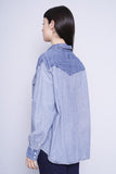 Blusa denim celeste HARLEY DAVIDSON Talla L 3