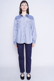 Blusa denim celeste HARLEY DAVIDSON Talla L 4