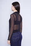 Blusa negro LAUNDRY Talla 8 3