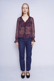Blusa burdeo TED BAKER Talla 1 4