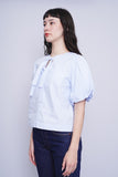 Blusa celeste/blanco KATE SPADE Talla XS 2