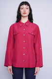 Blusa magenta CHICO´S Talla 2 1
