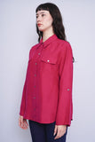 Blusa magenta CHICO´S Talla 2 2