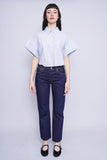 Blusa lineas celeste/azul/blanco MAEVE Talla M 4