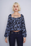 Blusa bicolor abercrombie & fitch Talla L 1