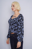 Blusa bicolor abercrombie & fitch Talla L 2