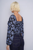 Blusa bicolor abercrombie & fitch Talla L 3