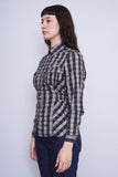 Blusa bicolor negro/gris COOGI Talla M 2