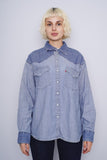 Blusa denim azul levi´s Talla L 1