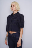 Blusa denim azul levi´s Talla L 2