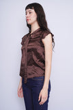 Blusa café pixie hopkins Talla XS 2
