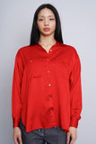 Blusa rojo OLEG CASSINI Talla 8 1
