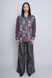 Blusa multicolor ANTONIO NARDI Talla TU 4