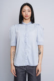Blusa denim celeste FRAME Talla S 1