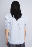 Blusa denim celeste FRAME Talla S 3