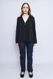 Blusa negro ABERCROMBIE AND FITCH Talla L 4