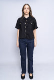 Blusa negro KARL LAGERFELD Talla XL 4