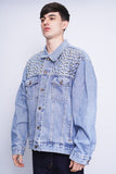 Jackets denim azul route 66 / lovemade Talla XL 2