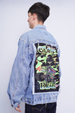 Jackets denim azul route 66 / lovemade Talla XL 3