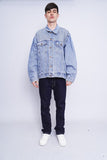 Jackets denim azul route 66 / lovemade Talla XL 4