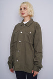 Jackets verde olivo true religion Talla XL 2