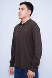 Polera Café polo ralph lauren Talla L Image 1