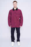 Jackets burdeo VANS Talla XL 4