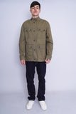 Jackets verde Banana Republic Talla L 4