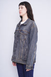 Jackets denim negro oxidado levis Talla L 2