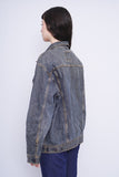 Jackets denim negro oxidado levis Talla L 3