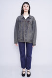 Jackets denim negro oxidado levis Talla L 4