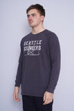 Polera gris ADIDAS Talla L 2